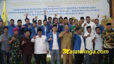PMII Langkat-Binjai Seusai Dilantik,  Men do'akan Syah Afandin Untuk Kembali Pimpin Langkat di 2024-2029