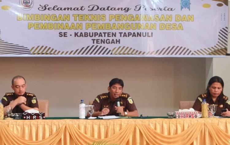Jaksa Jaga Desa, 'Panggil' Perangkat Desa Se-Tapteng