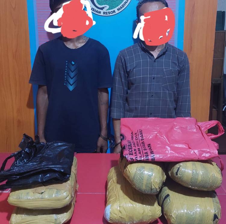 2 Pemuda Asal Sumbar Diamankan Sat Narkoba