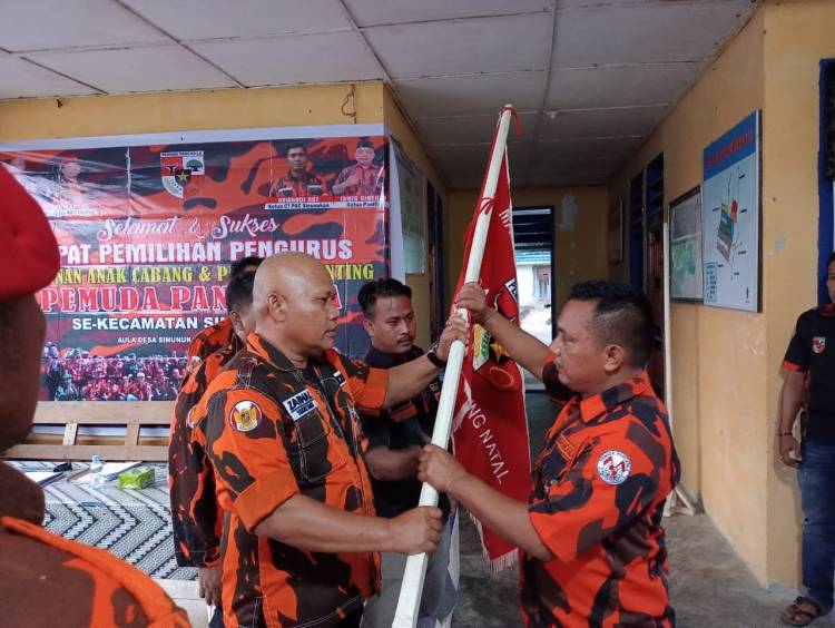 Idris Siregar Terpilih Aklamasi Ketua PAC Pemuda Pancasila Kec Sinunukan