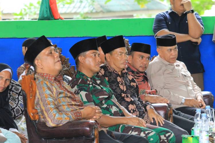 Dandim 0209/LB Dampingi Bupati Labuhanbatu Hadiri Wisuda dan Syukuran Ponpes Daarul Muhsinin