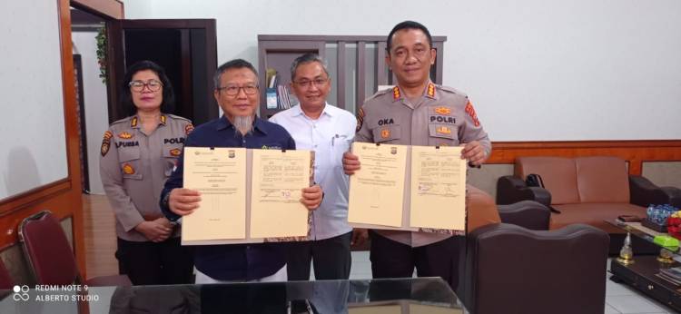 PT.SMGP Tandatangani  PKT Pengamanan Dengan Polda Sumut