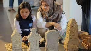 Pameran ornamen Aceh, Dipadati Pengunjung Menyaksikan di Museum Tsunami