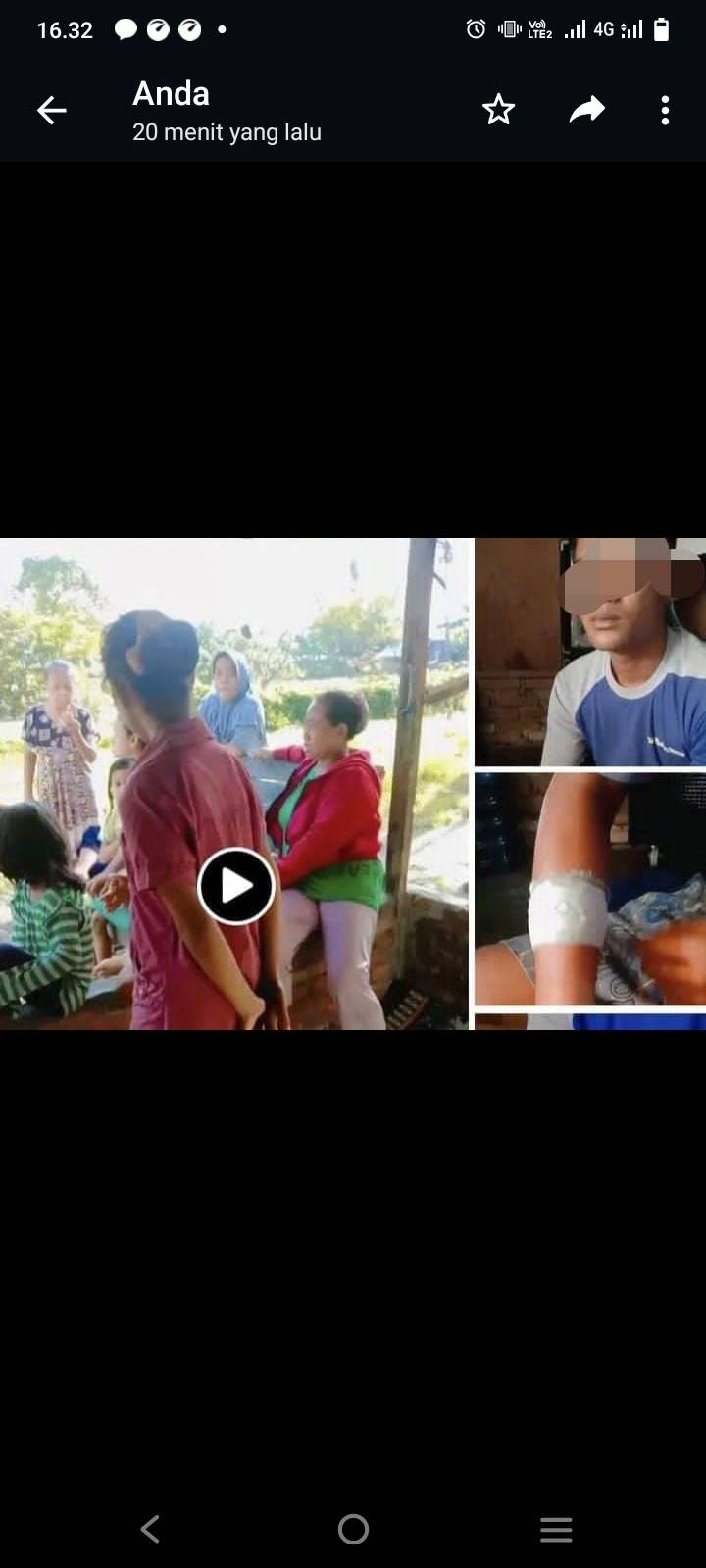 Lapor!!! Begal Mengganas di Hamparan Perak, Korbannya Dibacok