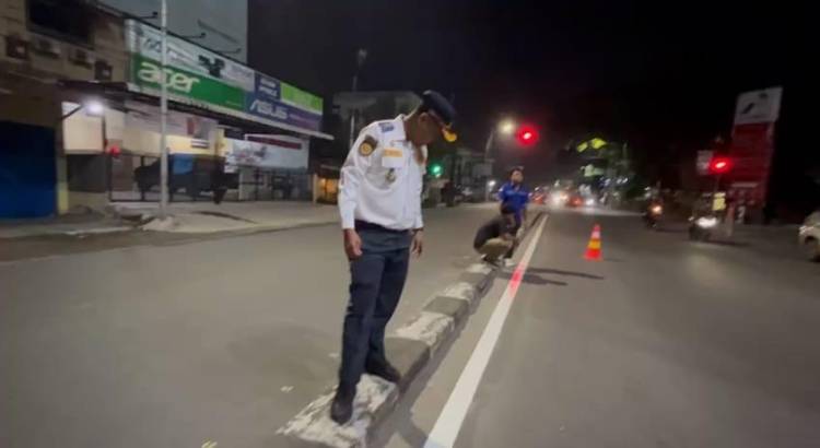 Sejumlah Titik Jalan Kota Medan di Rehabilitasi Dinas Perhubungan