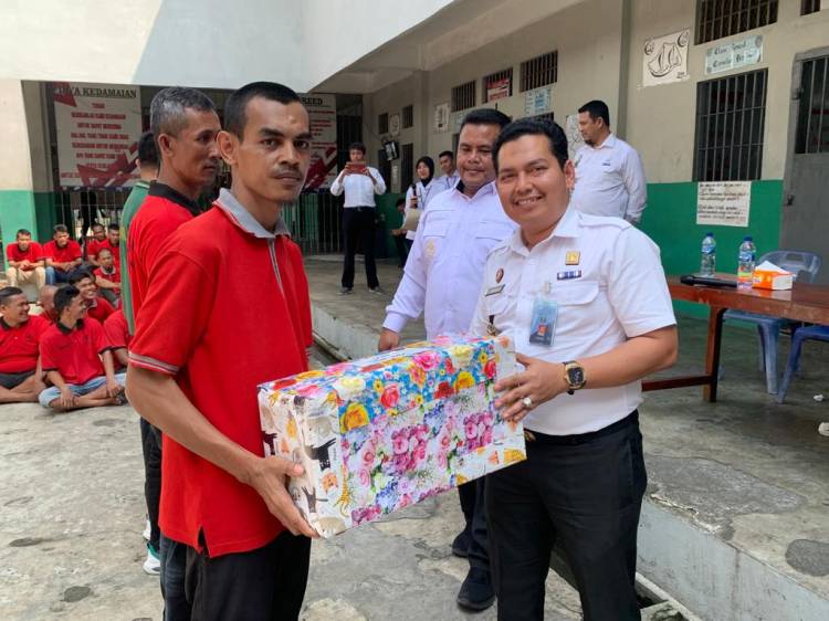 Kalapas Narkotika Langkat Tutup Kegiatan Pekan Olahraga Rehabilitasi (PORSI) Lapas Narkotika Kelas II Langkat