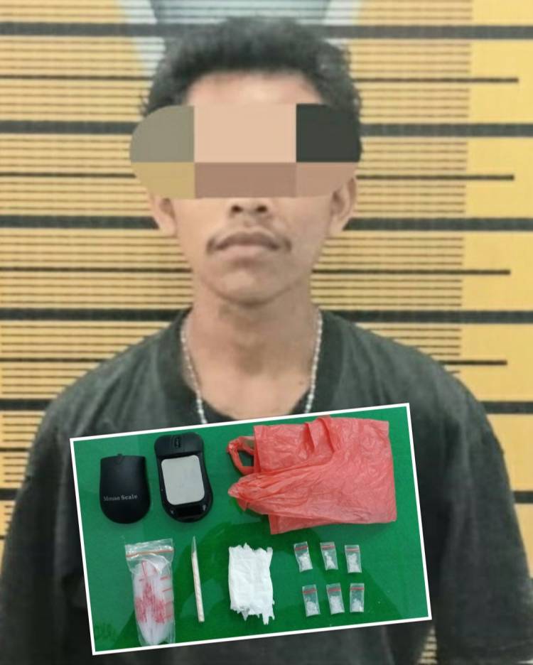 Di Kibusi Warga, Pria Tak Tamat SD Ini Gol, Gegara 1,72 Gram Shabu