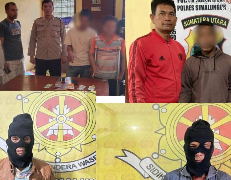 Tangkap 12 Pelaku Perjudian, Kapolres Simalungun Mengimbau Masyarakat Untuk Tidak Terlibat