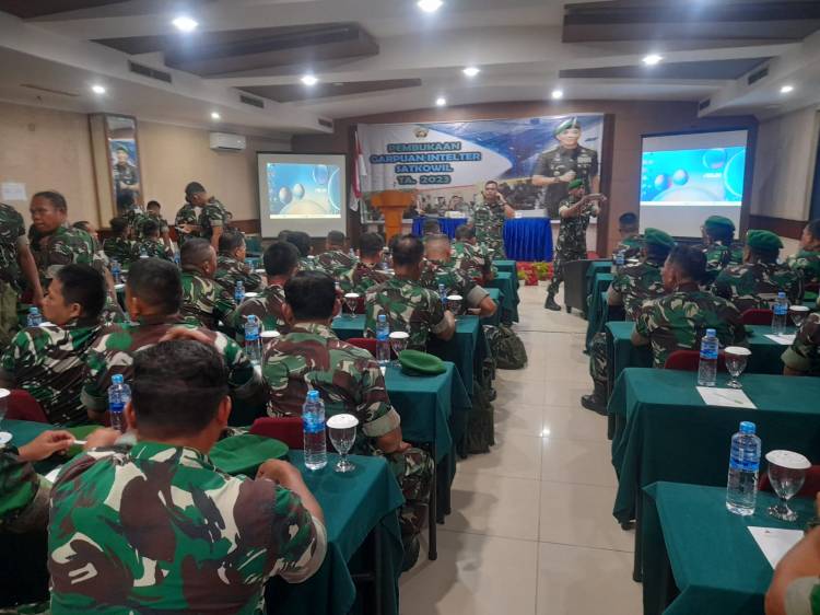 Kodim 0209/LB Kirim Anggotanya Ikuti Giat GARPUAN INTEL TER