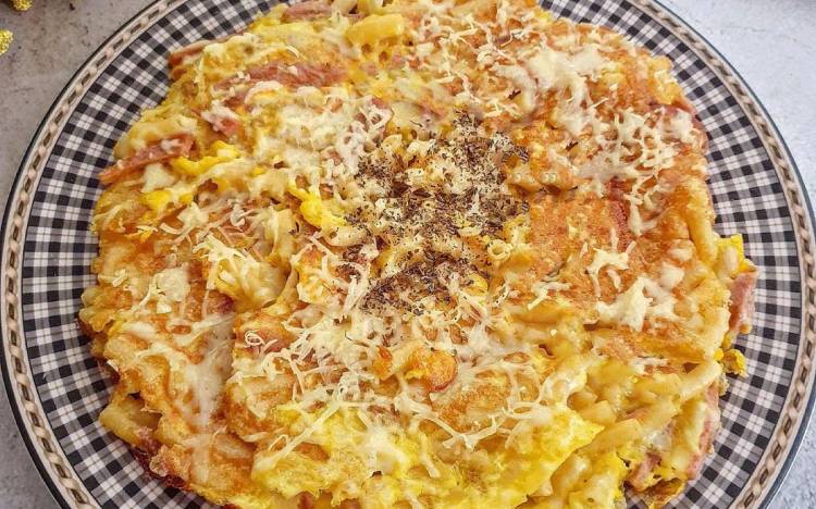 Masakan Simpel dan Enak, Serta Bergizi, Ini Dia Resep Chessy Macaroni Omelette untuk si Kecil