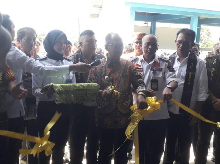 Wakil Bupati Simalungun Resmikan Gedung Unit Pelaksana Uji Berkala Kendaraan Bermotor Jalan Asahan