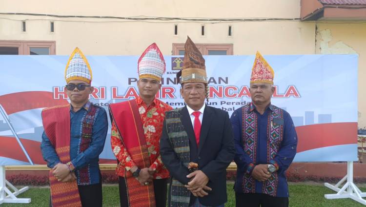 Peringati HARLA Pancasila 2023 di Lapas P.Siantar, Gotong Royong Membangun Peradaban dan Pertumbuhan Global