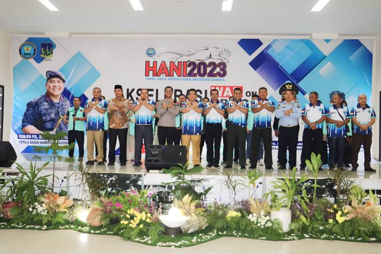 BNN Kota Tebingtinggi Peringati HANI 2023