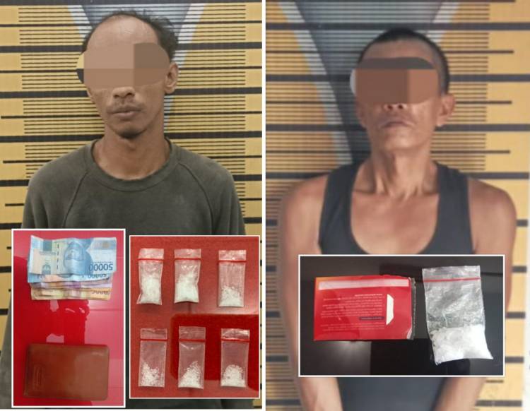 Dua Pria Asal Sergai dan Binjai Kompak Masuk Prodeo Polres Tebingtinggi