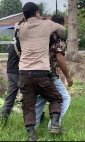 Personel TNI AD Amankan Bentrokan Petugas Security PTPN II dan Oknum Warga Penggarap