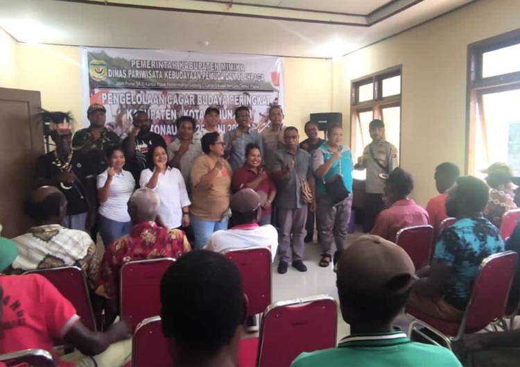 Pertemuan Pengelolaan Cagar Budaya Bersama dengan Tokoh Adat dan Tokoh Masyarakat