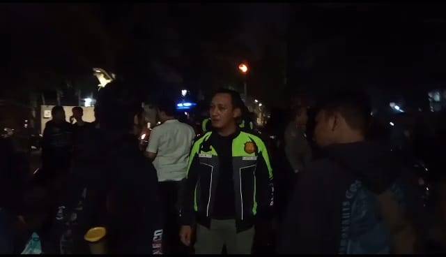 Ciptakan Malam yang Kondusif | Polsek Medan Baru Penertiban Sepeda Motor Knalpot Brong