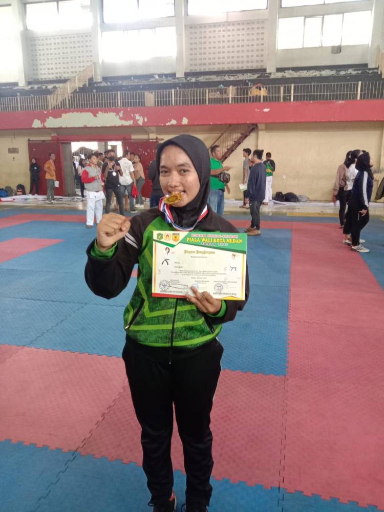 Jihan Borong 2 Medali Emas Diajang Piala Walikota Medan