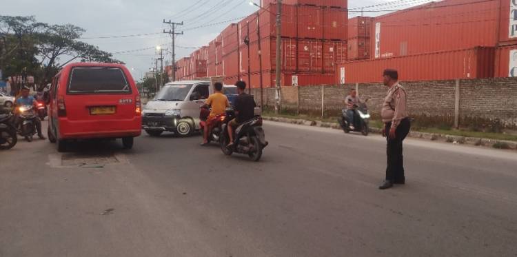 Pertikaian Dua Kelompok Bersajam Kembali terjadi di Belawan