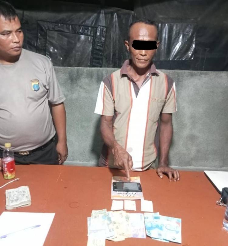 Polres Simalungun Amankan Perekap Judi Tebak Angka