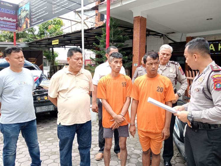 Ini Tampang 2 Maling Pagar di Letda Sujono