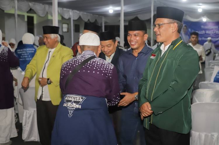 Kloter 5 Sumut, 198 Haji/Hajjah Kota Siantar tahun 1445 H/2024 M Tiba di Siantar