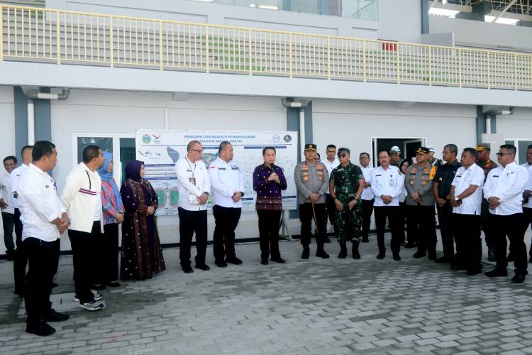 Begitu Landing, Pj Gubernur Sumut Langsung Tinjau Venue PON bersama Forkopimda