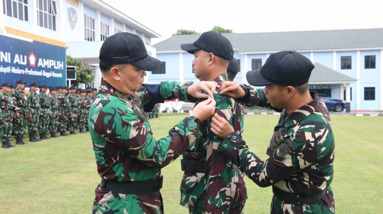 Dankosek I Hadiri Upacara Pembukaan Lat. Matra Udara II Jalak Sakti Koopsud I Tahun 2024