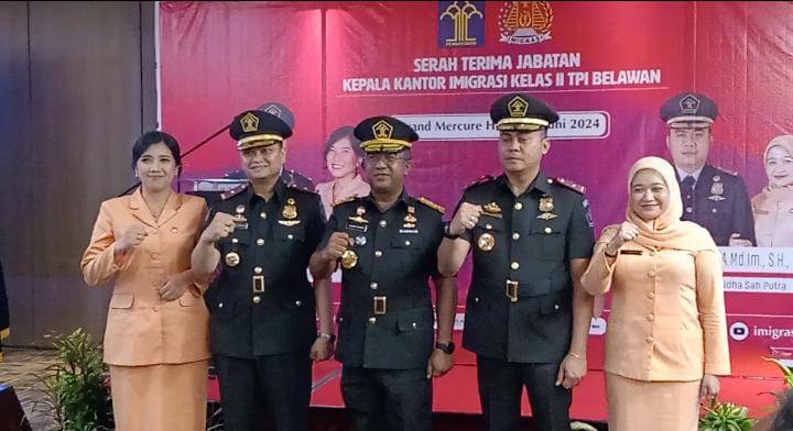 Andriew Guntur Simanjuntak Pimpin Kepala Kantor Imigrasi Belawan