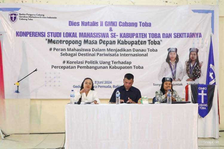 Ratusan Mahasiswa di acara Dies Natalis GMKI Sepakat Putus Rantai Money Politic di Pilkada