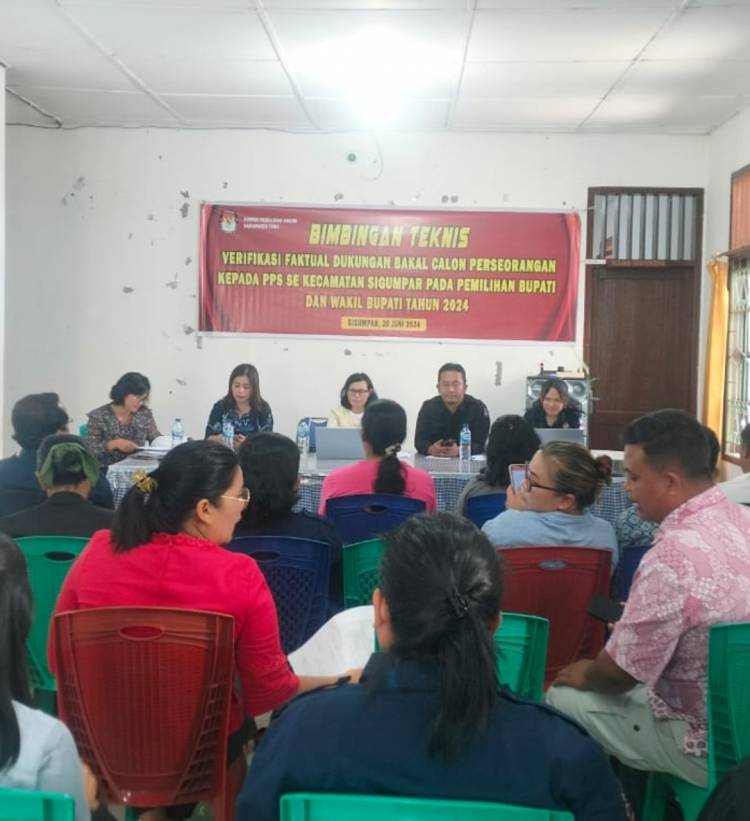 PPS Harus Paham Verifikasi Faktual Bakal Calon Bupati