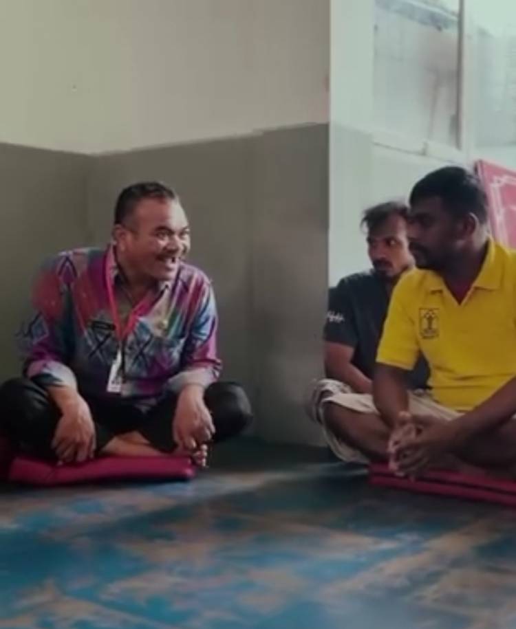 Rutan Kelas 1 Medan melakukan pembinaan keagamaan dengan warga binaan oleh Kemenag Medan