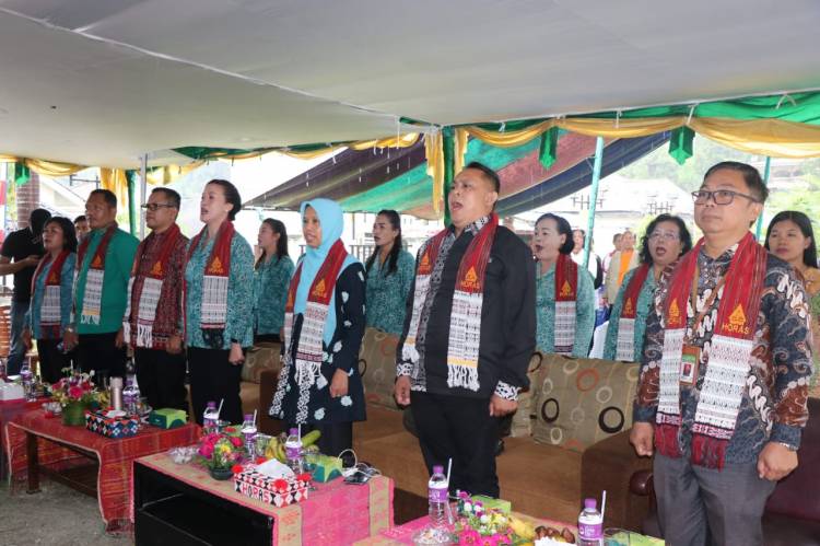 Kecamatan Ajibata Jadi Binaan IVA Test, Bupati Toba Dorong Masyarakat Memanajemen Kesehatan CERDIK dan TOOLS