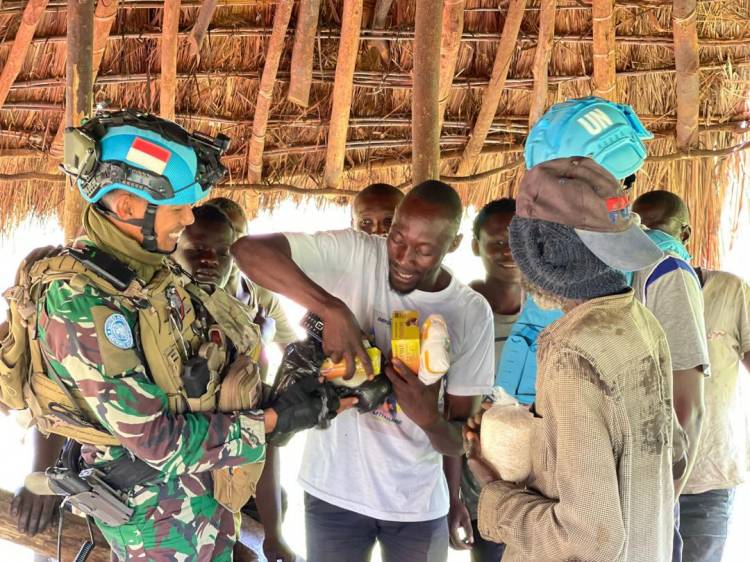 Satgas Indo RDB XXXIX-F Monusco Membawa Harapan dan Perubahan di Desa Sokotano