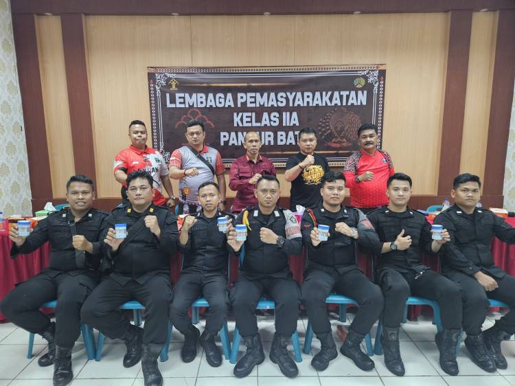 Tes Urine Kepada Seluruh Petugas Lapas Pancur Batu