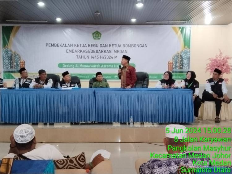 H. Muhammad Asrul Hasibuan MPd: Jamaah Calon Haji Kloter 22 Terbaik