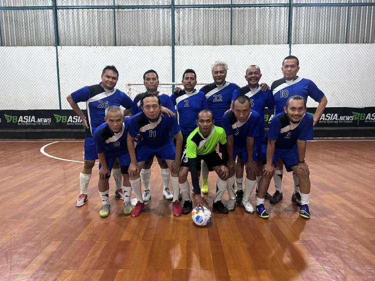 Lakoni Uji Coba, Tim Futsal PWI Sumut Menang atas Tim Tirtanadi
