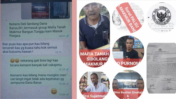 Ungkap Dugaan Mafia Tanah di Kecamatan Sibolangit