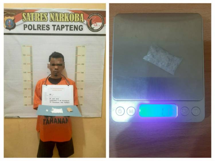 Polres Tapanuli Tengah Ungkap Kasus Narkotika di Kec. Pinangsori
