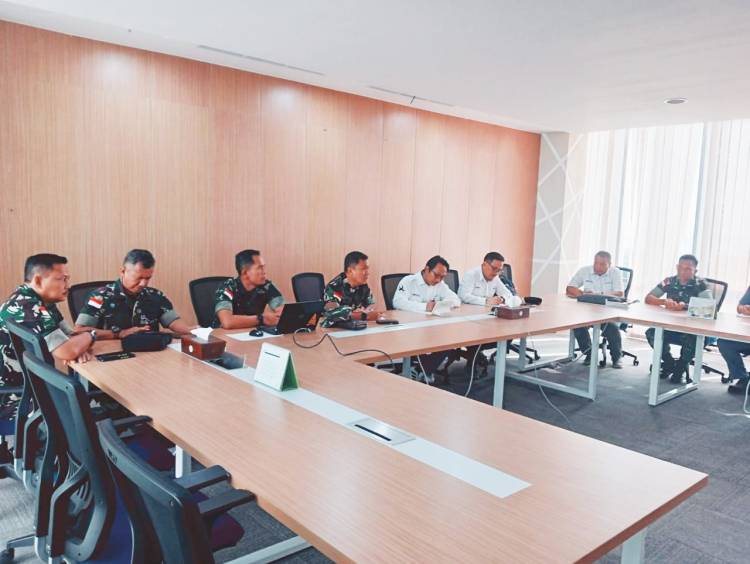 Kosek I Kunjungan ke PT. Inalum dalam Rangka Sosialisasi Pertahanan Udara Pasif
