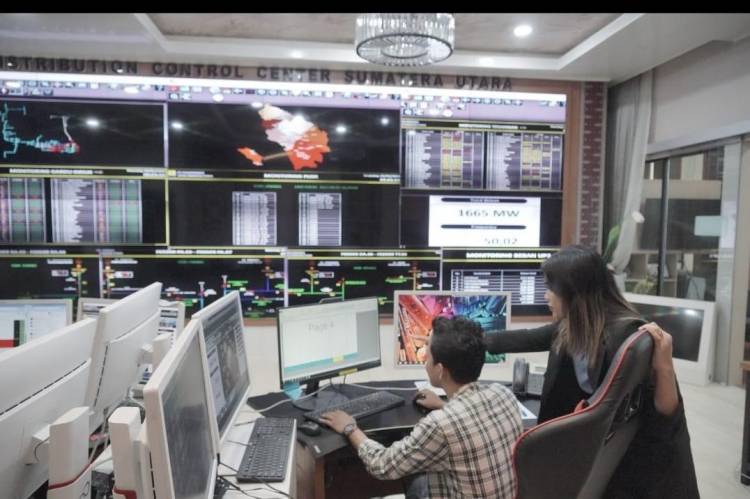 PLN Berhasil Pulihkan 100% Pasokan Listrik Kamis Dinihari di Sumatera Utara