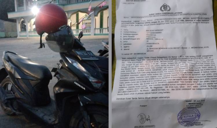 Pencurian Sepeda Motor wilayah Polsek Medan Barat, Apa Langkah Polisi...?