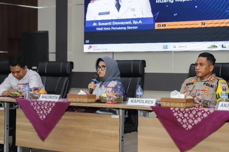 Wali Kota dan Kapolres FGD tentang Tawuran, Geng Motor, dan Kenakalan Remaja di Siantar