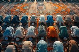 Ribuan Jemaah Sholat Idul.adha di Masjid Jamiq Belawan