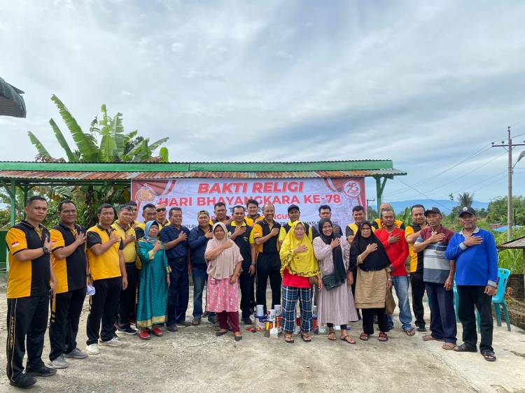 Polres Simalungun Gelar Bakti Religi di Tempat Ibadah untuk Peringati Hari Bhayangkara Ke-78