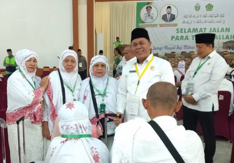 Tamu Allah Kloter 25 Diharapkan Tunaikan Ibadah Haji Dengan Tulus dan Ikhlas
