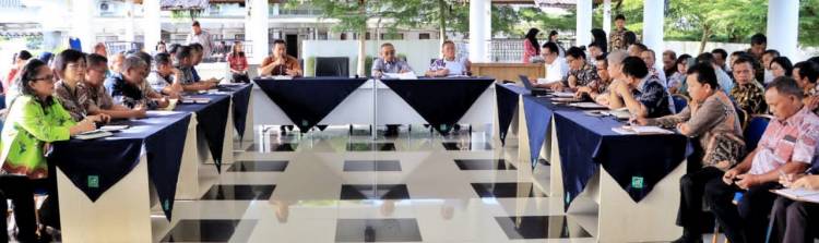 Bupati Rakor Bersama Pimpinan Perangkat Daerah Wujudkan 11 program Unggulan