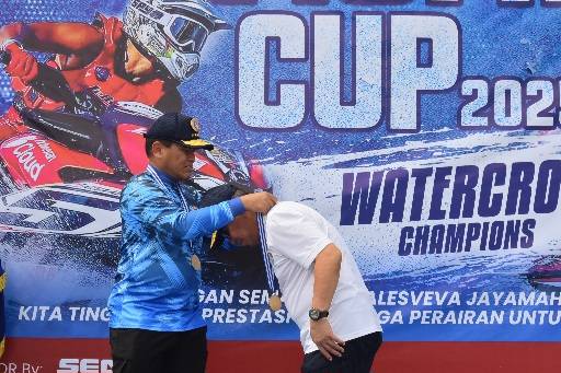 Kepala Bakamla RI Raih Medali Executive Jetski di Ajang Kasal Cup 2025