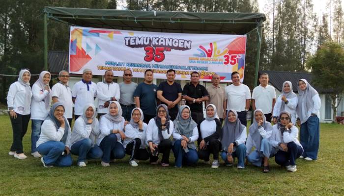 Mengenang Masa Sekolah, Alumni'90 SMA N 2 Medan Gelar Temu Kangen, Teman Dahulu, Teman Sekarang dan Teman Selamanya
