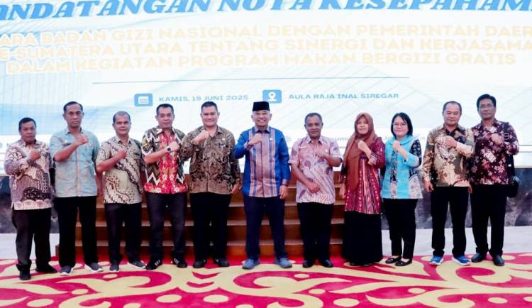 Bupati Simalungun Teken MoU Percepatan Pengadaan Sarana SPPG Program MBG